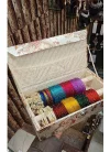 Kasmiri Ghungru Combo Box With Glass Bangles